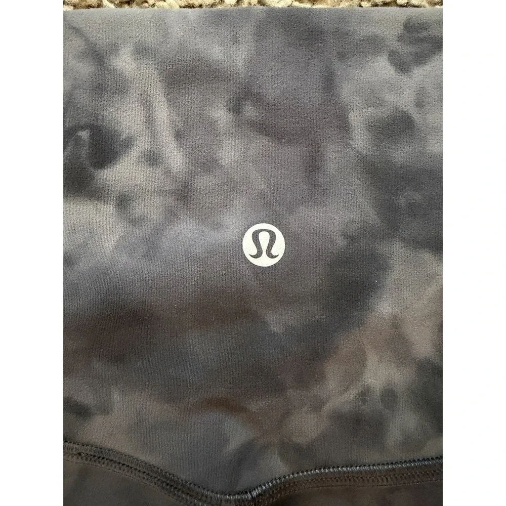 Lululemon Align High Rise Pant Diamond Dye Pitch Grey Graphite Grey 25